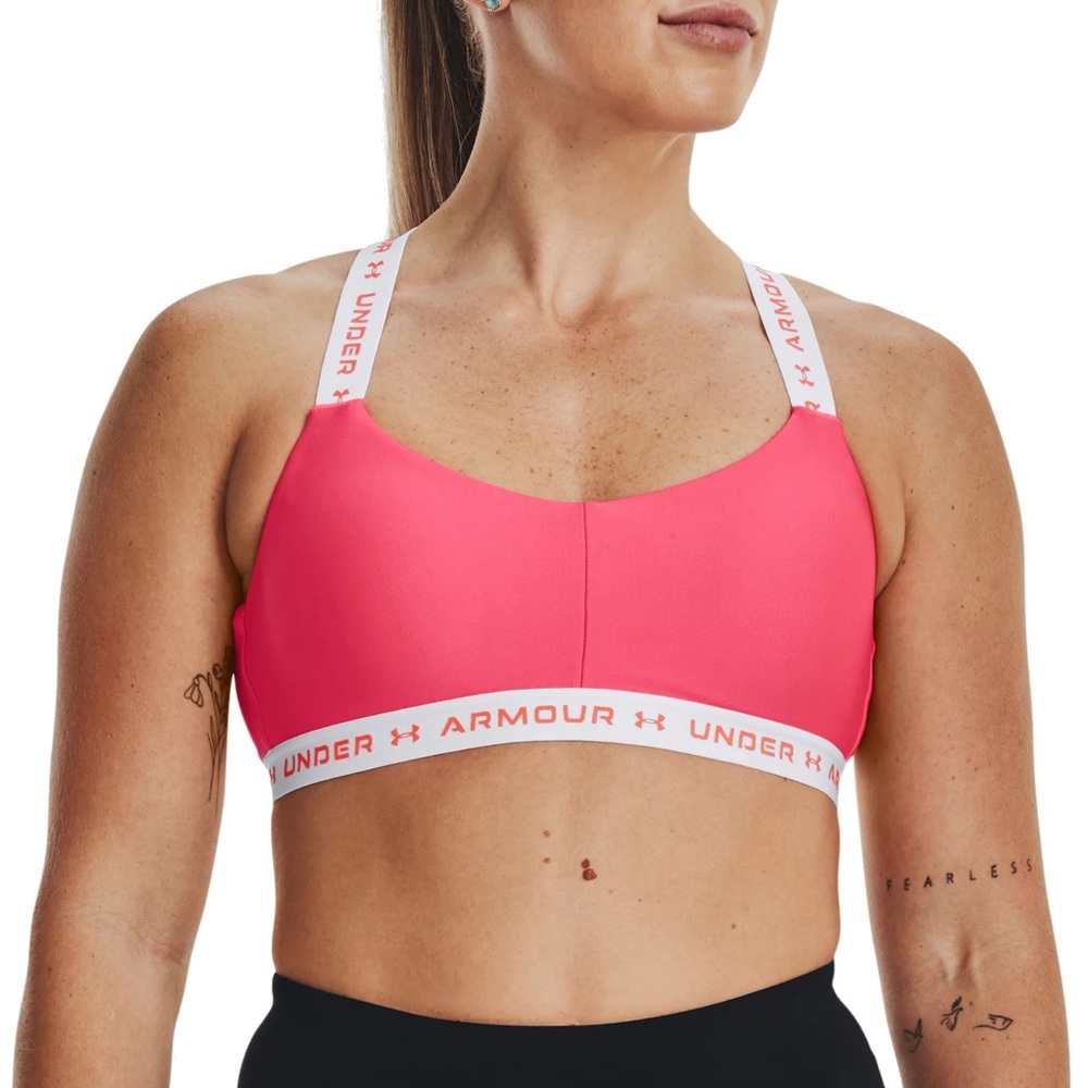 Under Armour Vibrant Pink Sports Bra